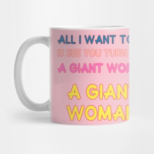 Giant Woman Mug